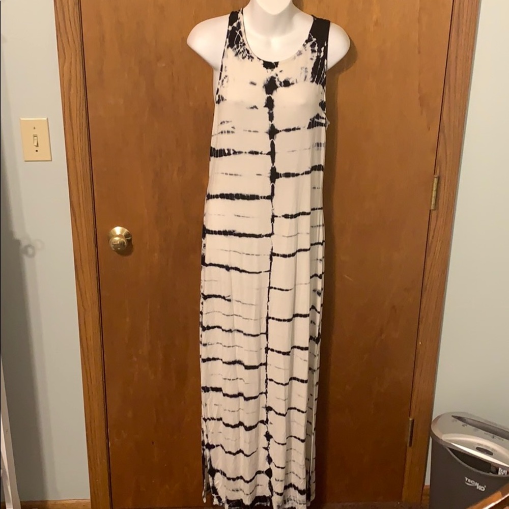 New York & Company Tie Dye Maxi Dress